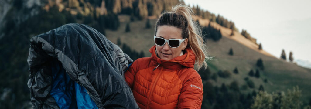 Mountaineering glasses